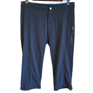Columbia Omni-Shield Advanced Repellency Outdoor Capris Pants Black Size 6